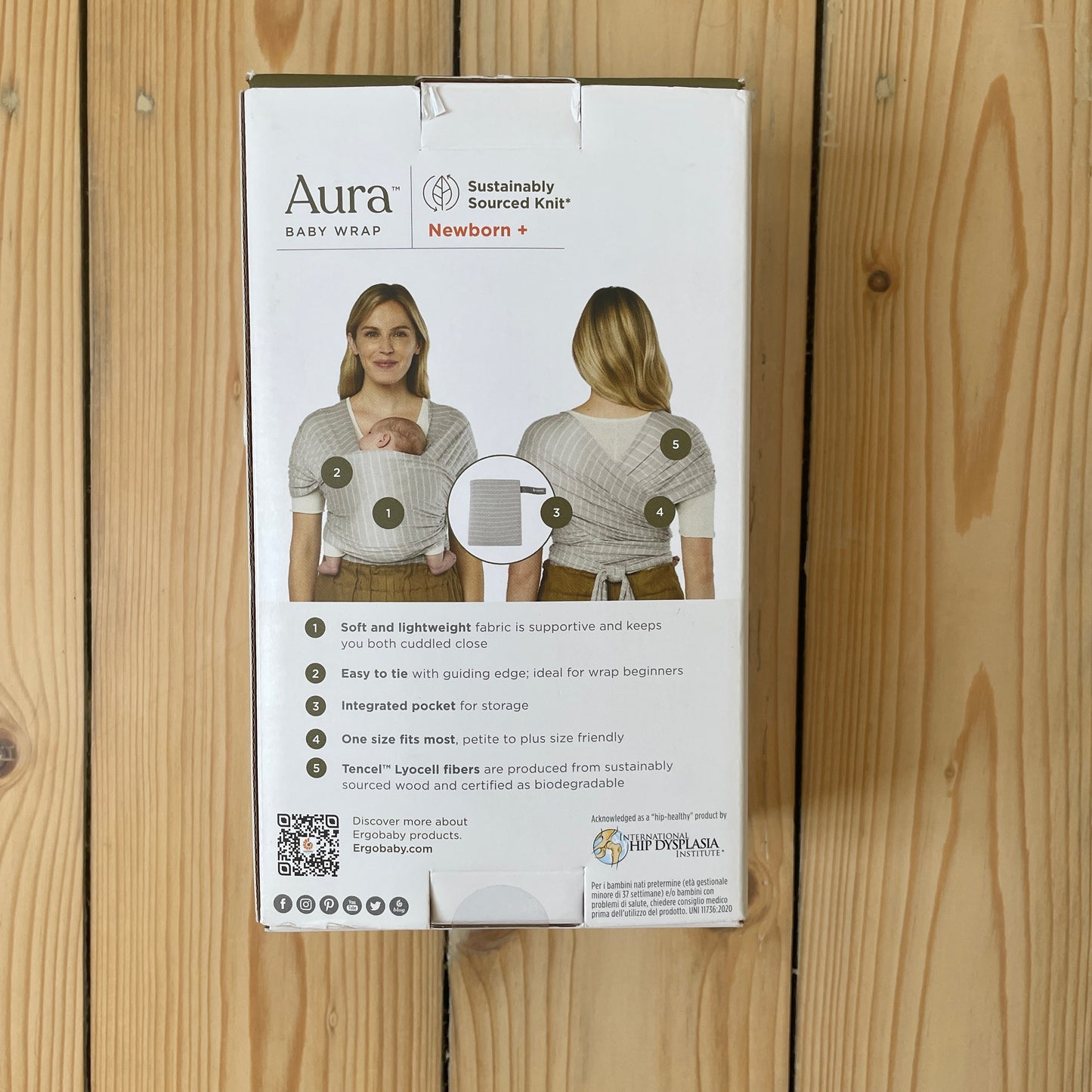 Ergobaby - Aura wrap (knit)