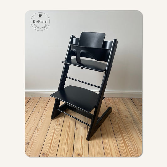 Stokke - Tripp Trapp set (zwart)