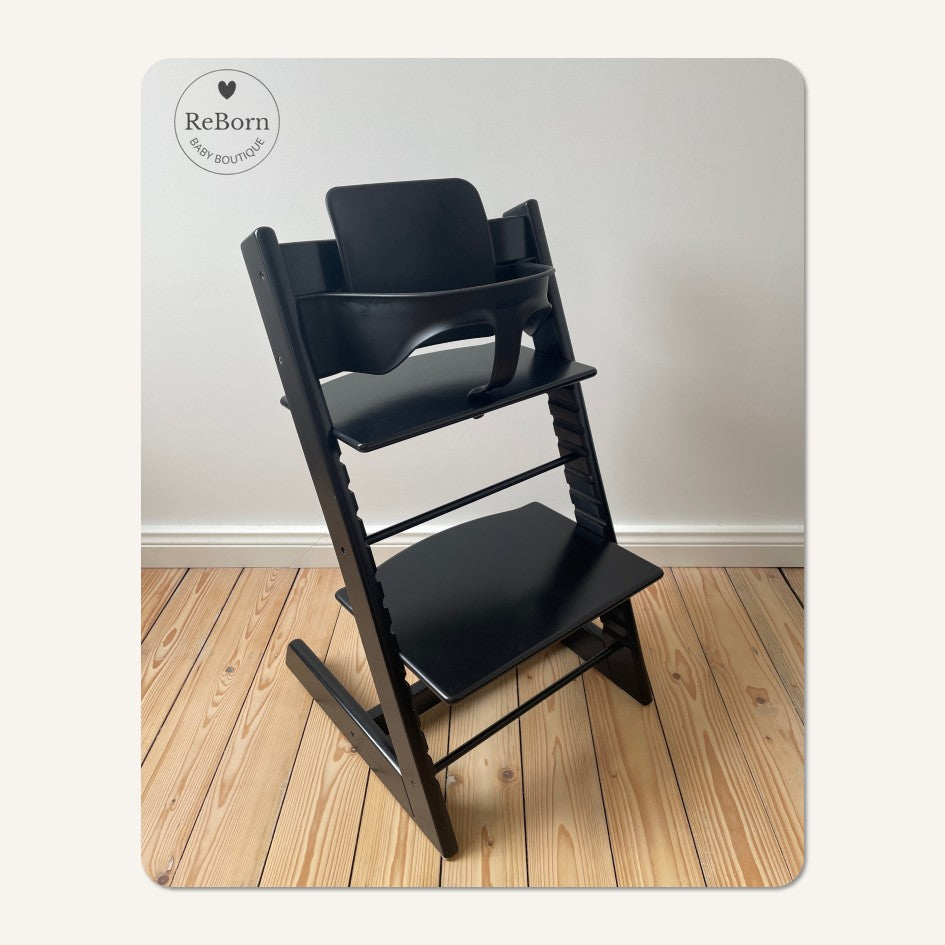 Stokke - Tripp Trapp set (zwart)